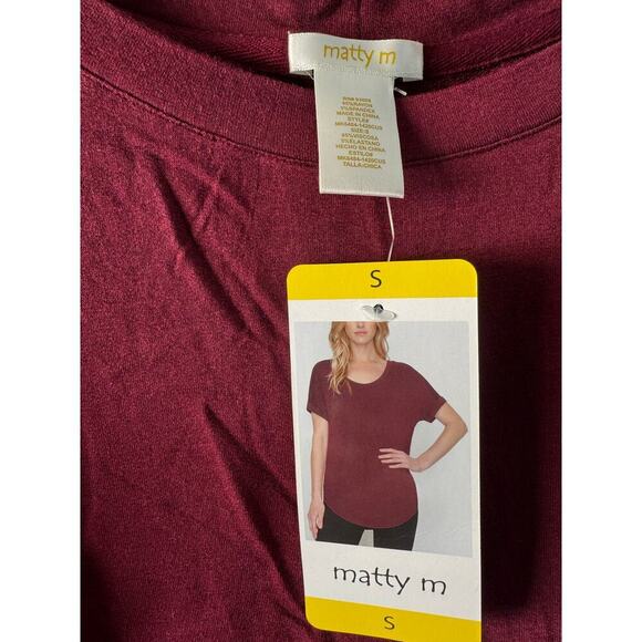Matty M Short Sleeve Shirt Small NWT - Picture 4 of 7